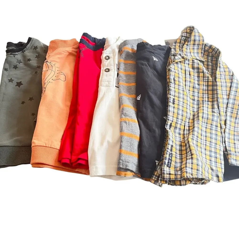 Boys 4T Fall Winter Long Sleeve Tops Bundle Gap Adidas Mixed Brands